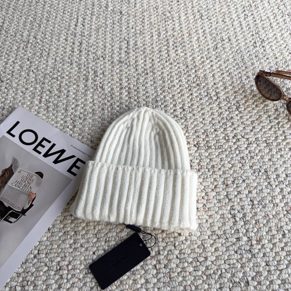 Prada Wool Hat 477736