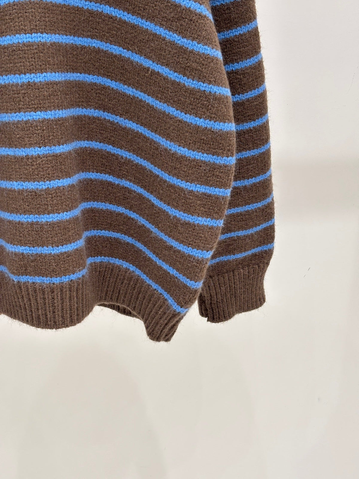 Miumiu 2026 Striped Polo Sweater Wool 431813