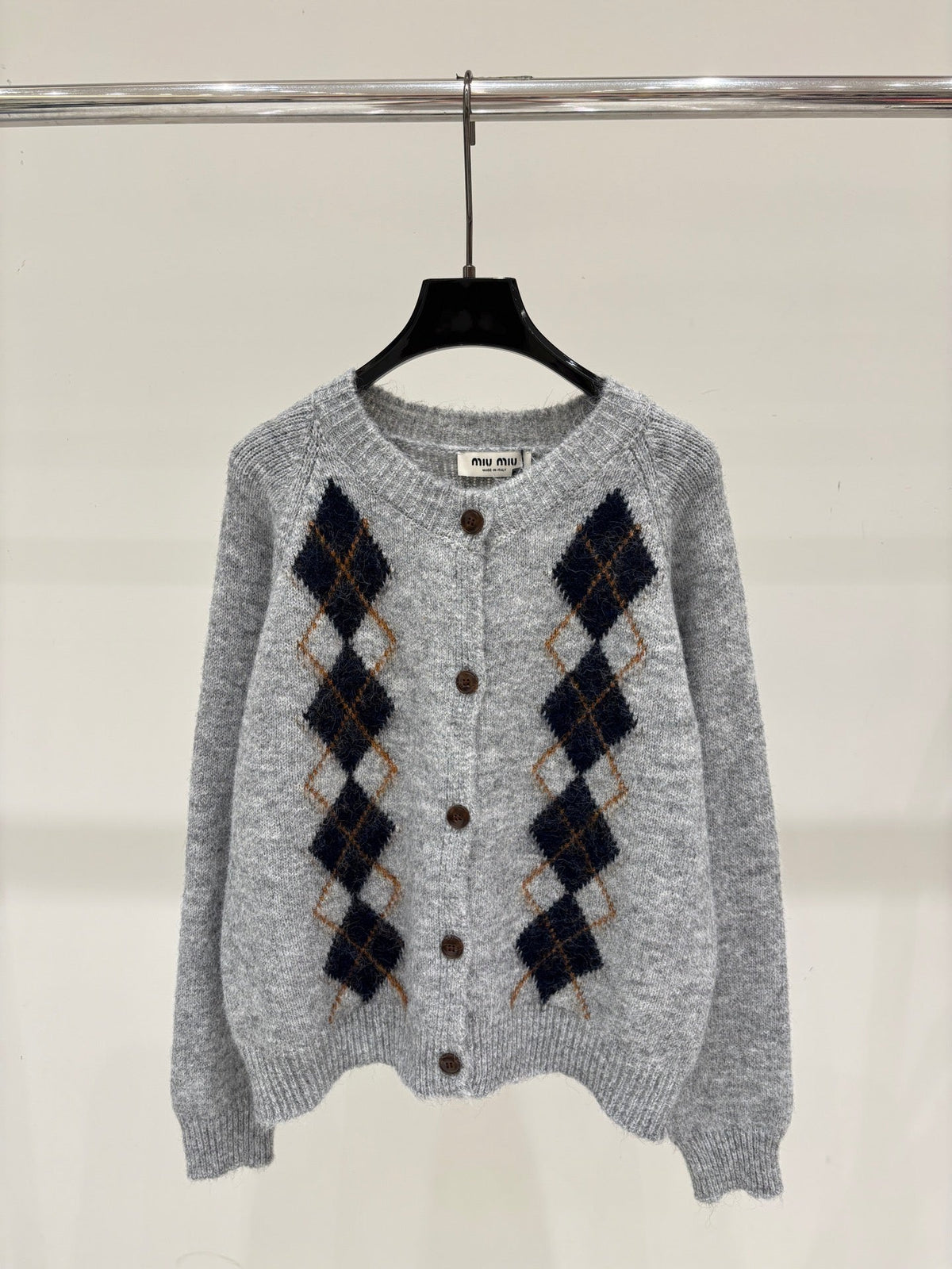 Miumiu 2026 Agarwood Cardigan Wool 431806