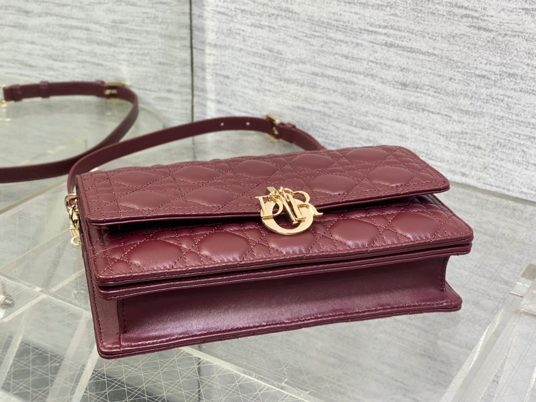 Dior 2026 My Dior Top Handle Bag 24cm Multicolors Quilted Leather