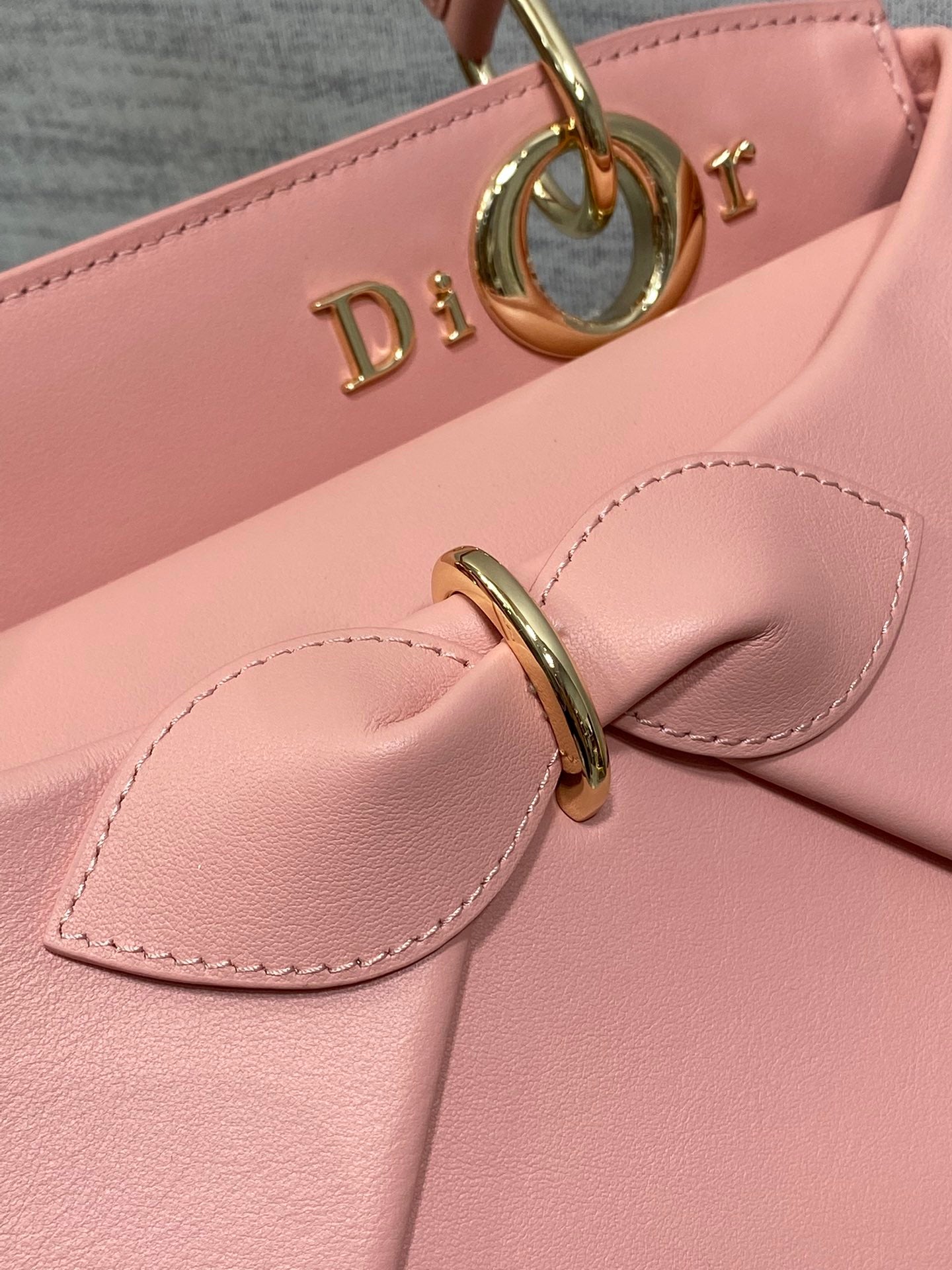 Dior 2025 Bow Bag 28cm Leather