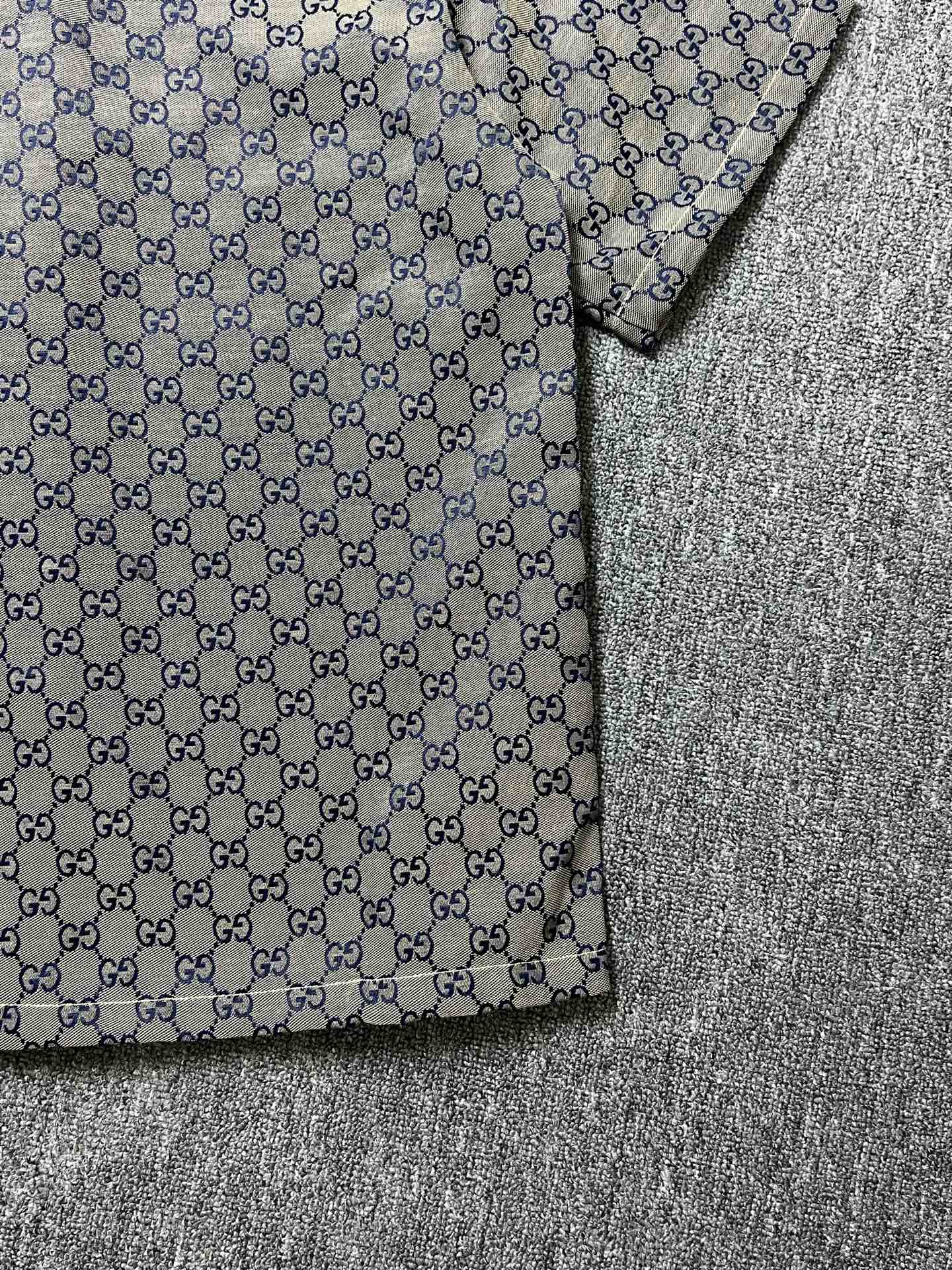 GC 2026 Men's Shirt Taupe Blue Denim 640789