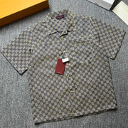 GC 2026 Men's Shirt Taupe Blue Denim 640789