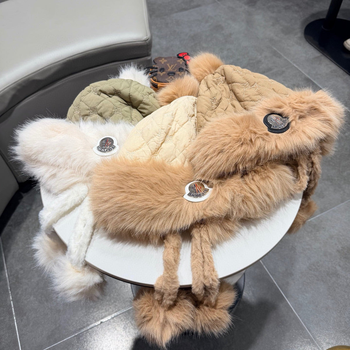 Mocler Fur Hat With Fluffy Ear Flaps