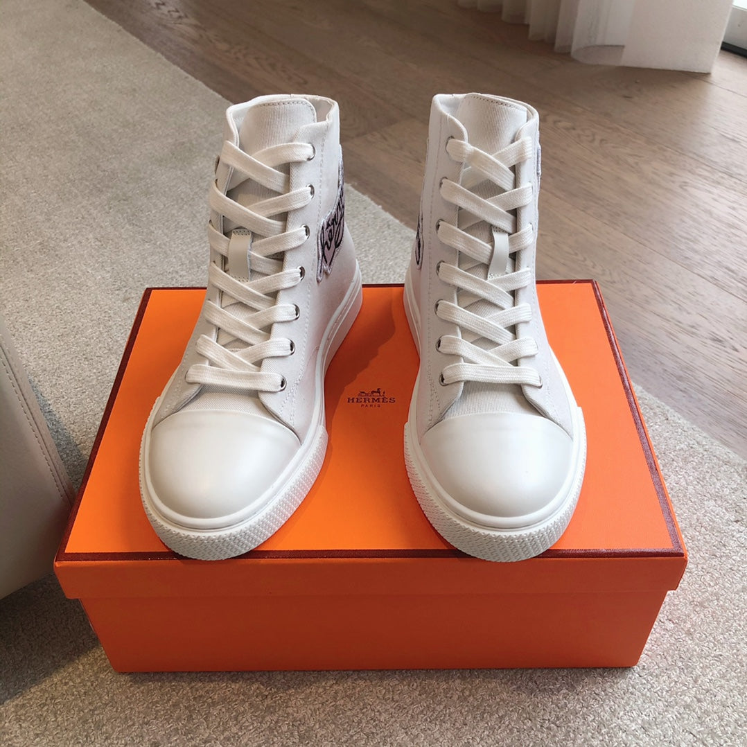 HM ILLICO SNEAKER WHITE DENIM