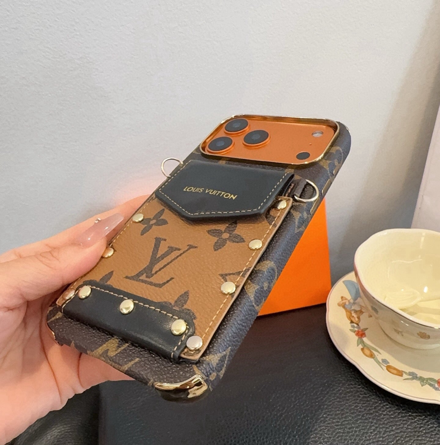 Louis Vuitton Card Holder Phone Case 400376