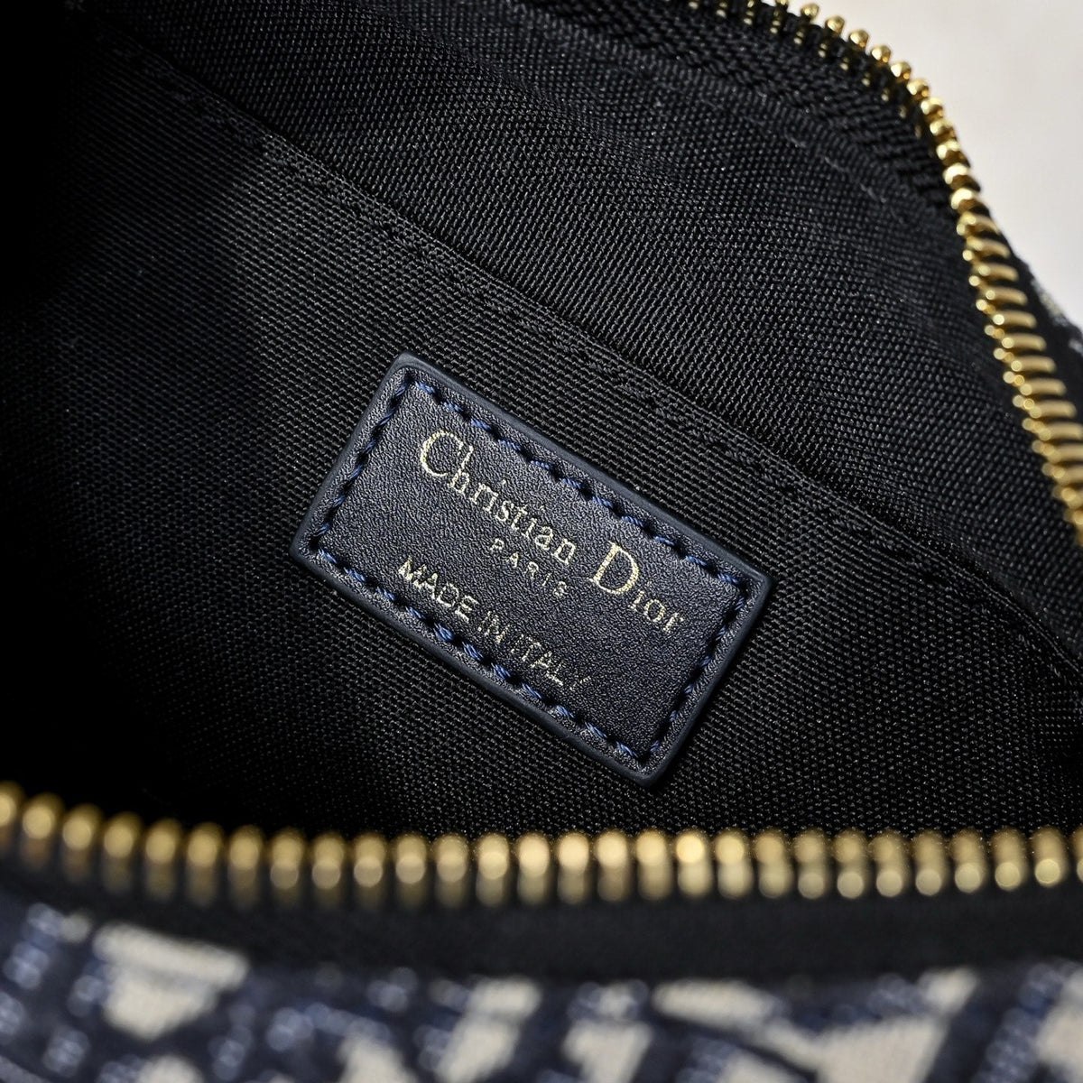 Dior 2026 Montaigne Bag With Chain 21cm Lambskin Fabric