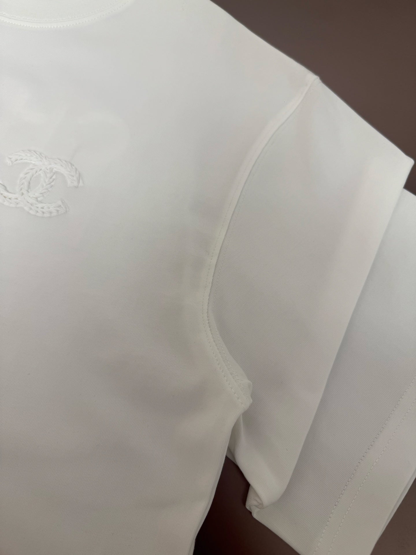 CC 2026  Short-Sleeve T-Shirt White Pure Cotton 548133