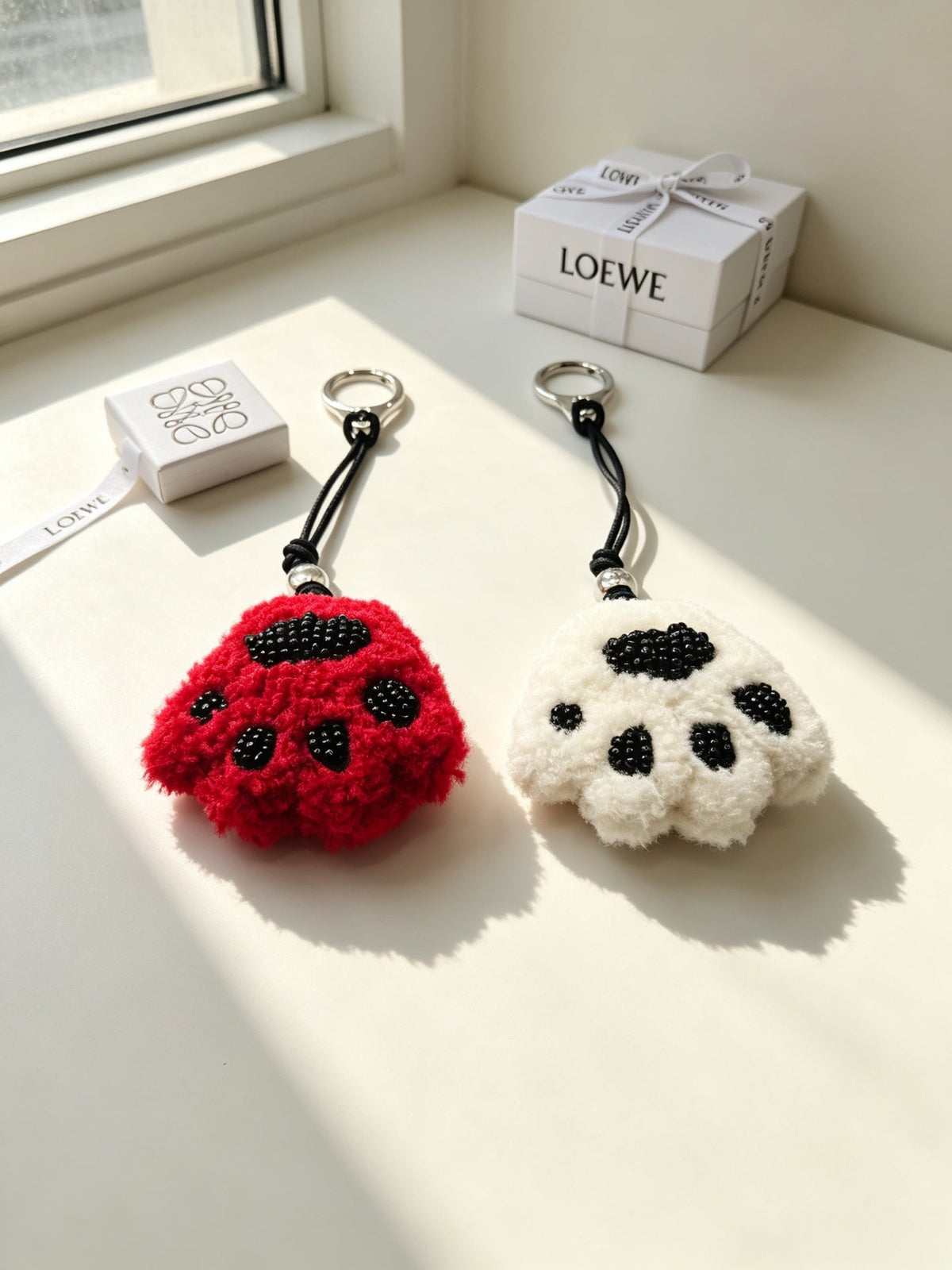 Loewe Soft And Fluffy Cat Paw Charm