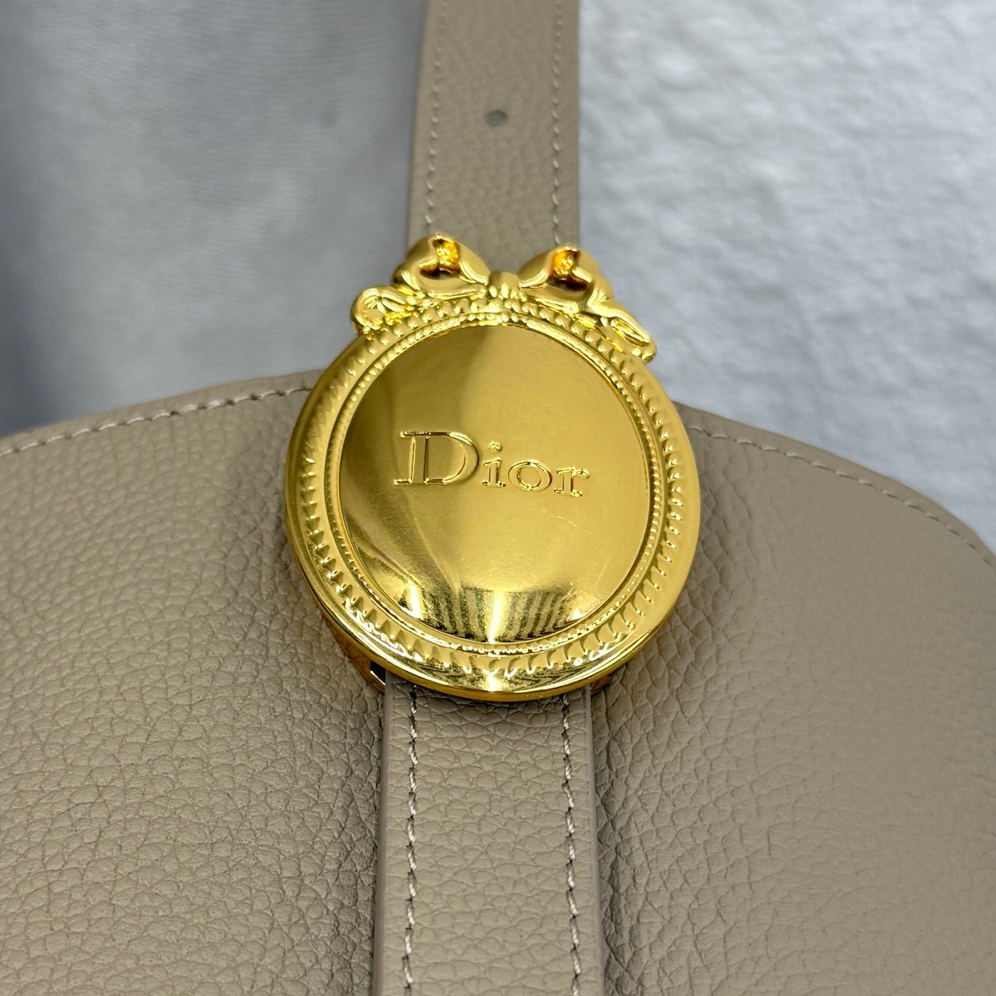 Dior 2026 Medaillon Bucket Bag 19.5cm Calfskin