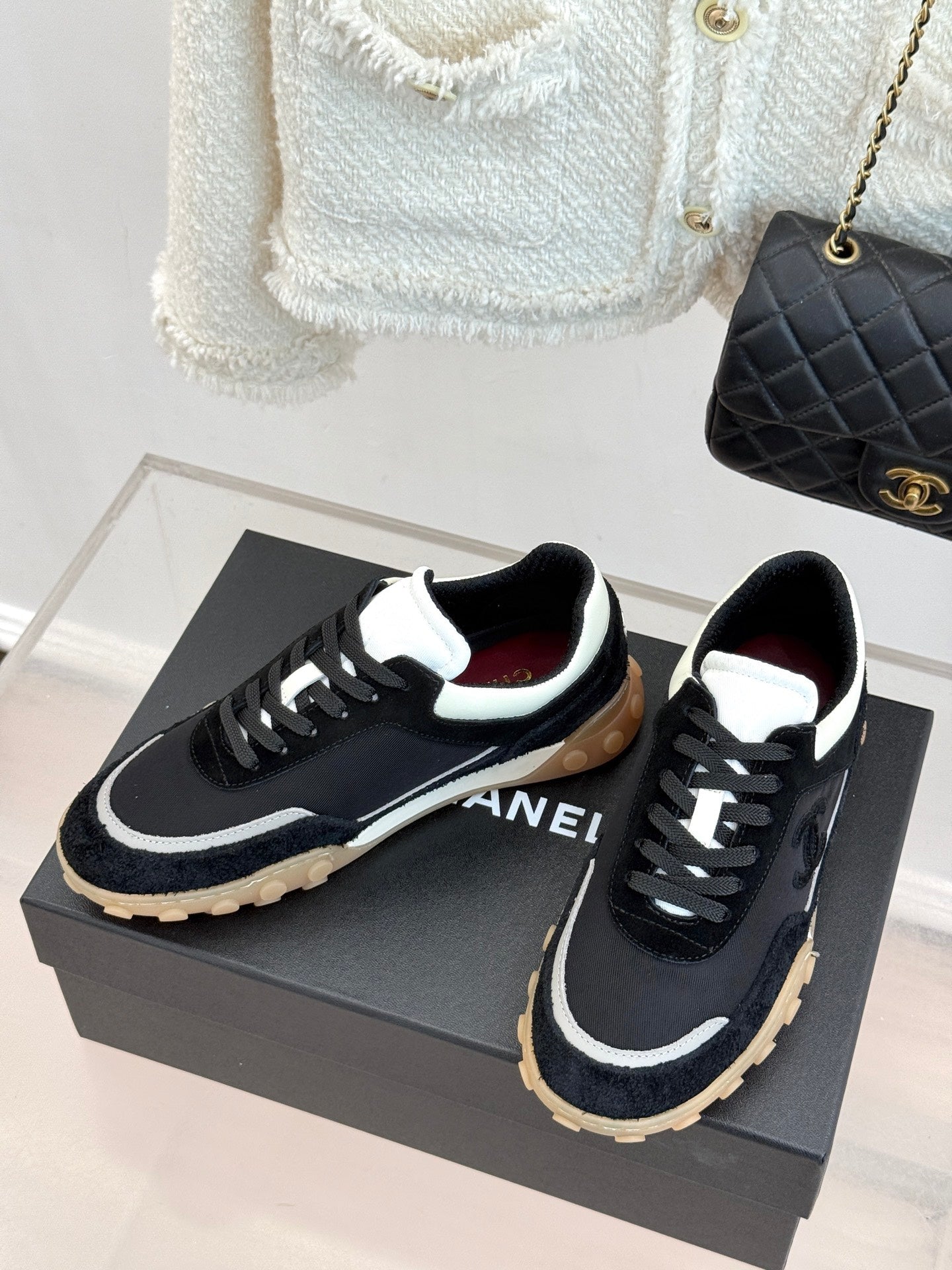 Chanel 2026 Athletic Shoes Leather Sheepskin 825900