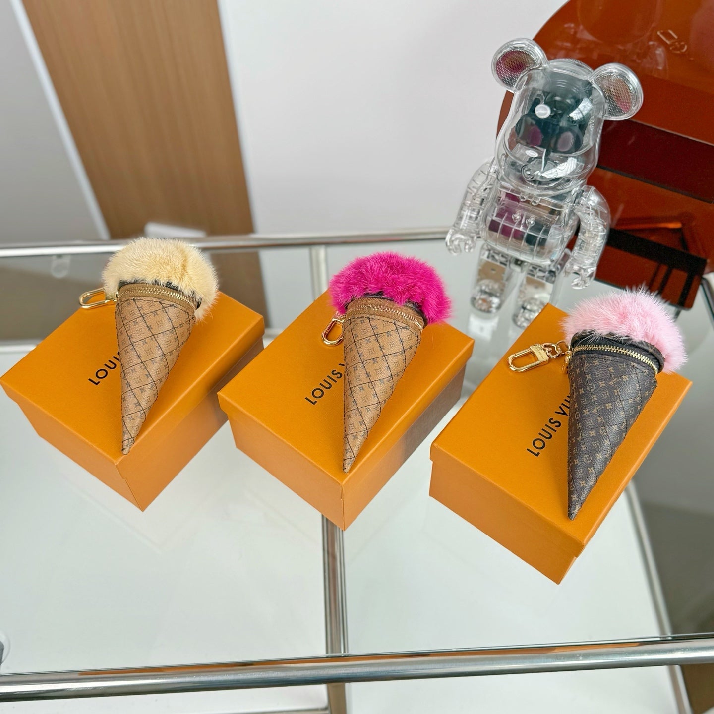 Louis Vuitton Ice Cream Cone Charm