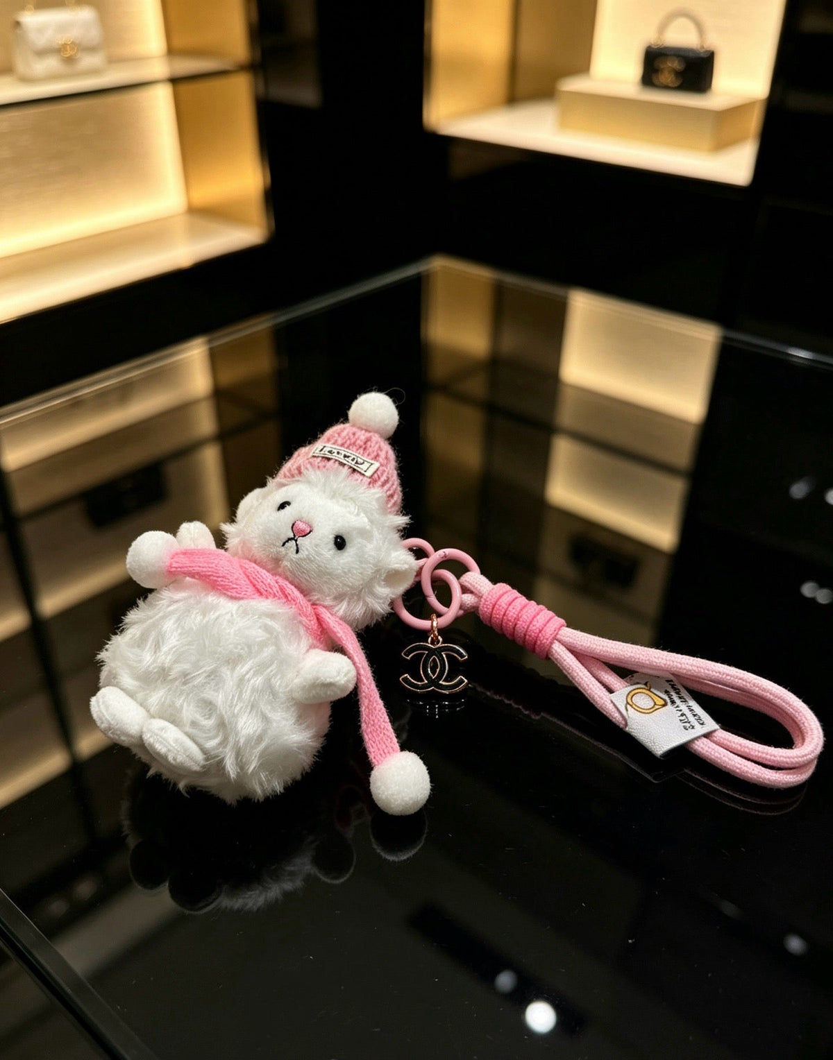 Chanel Fur Bear Charm