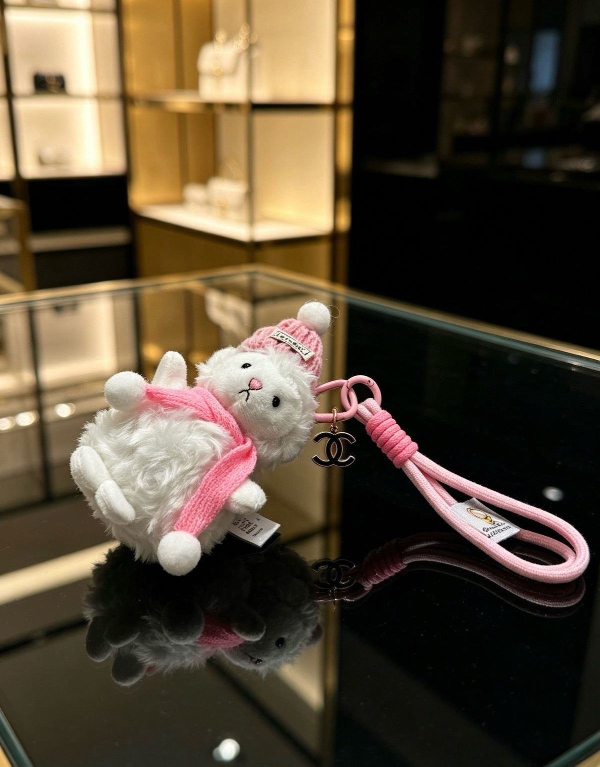 Chanel Fur Bear Charm