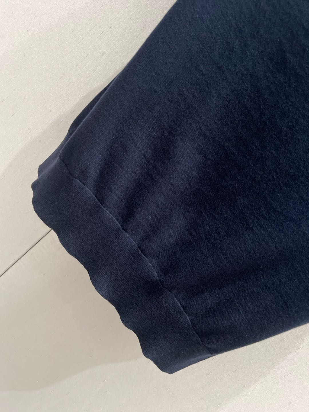 Miu Miu Short-sleeved T-shirt Navy blue Cashmere