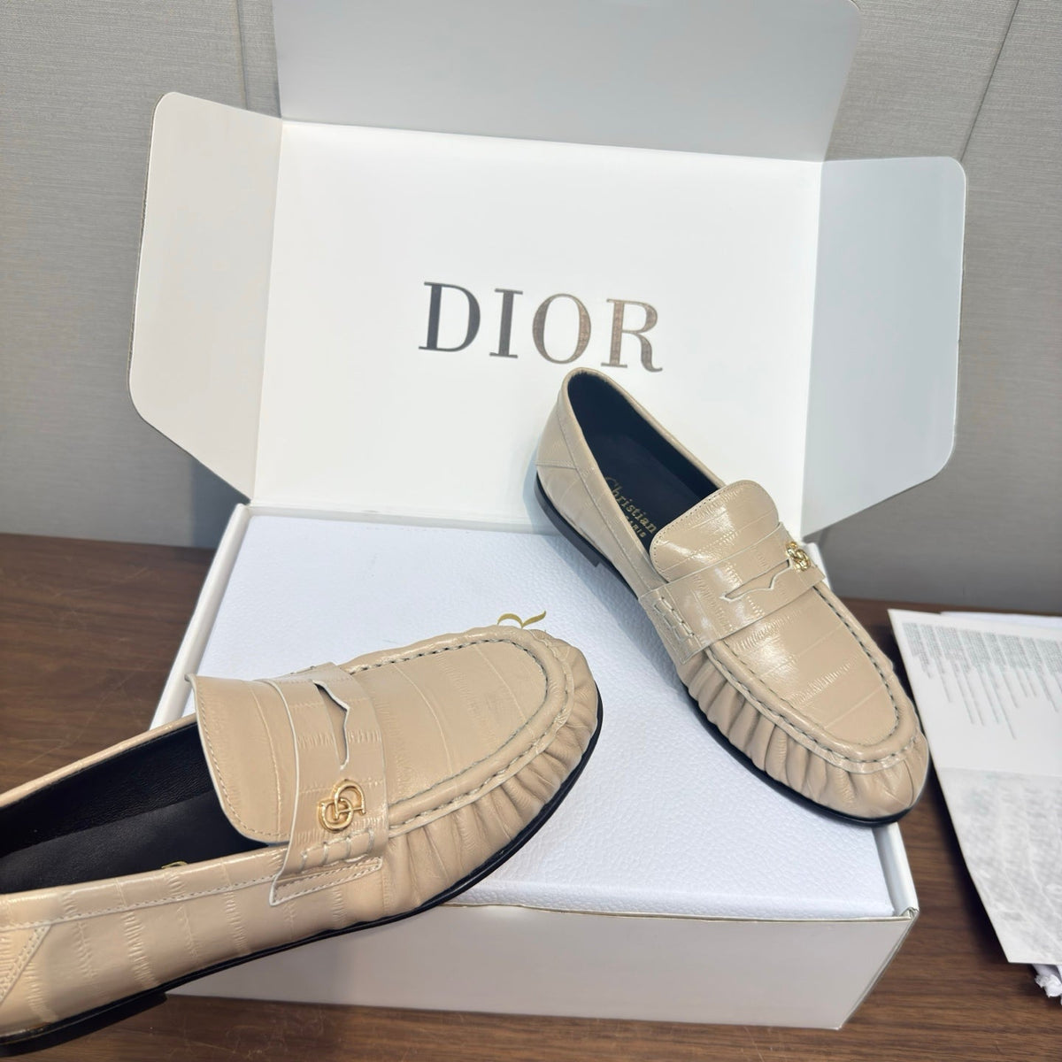 Dior 2026 Loafers Cowhide 922479
