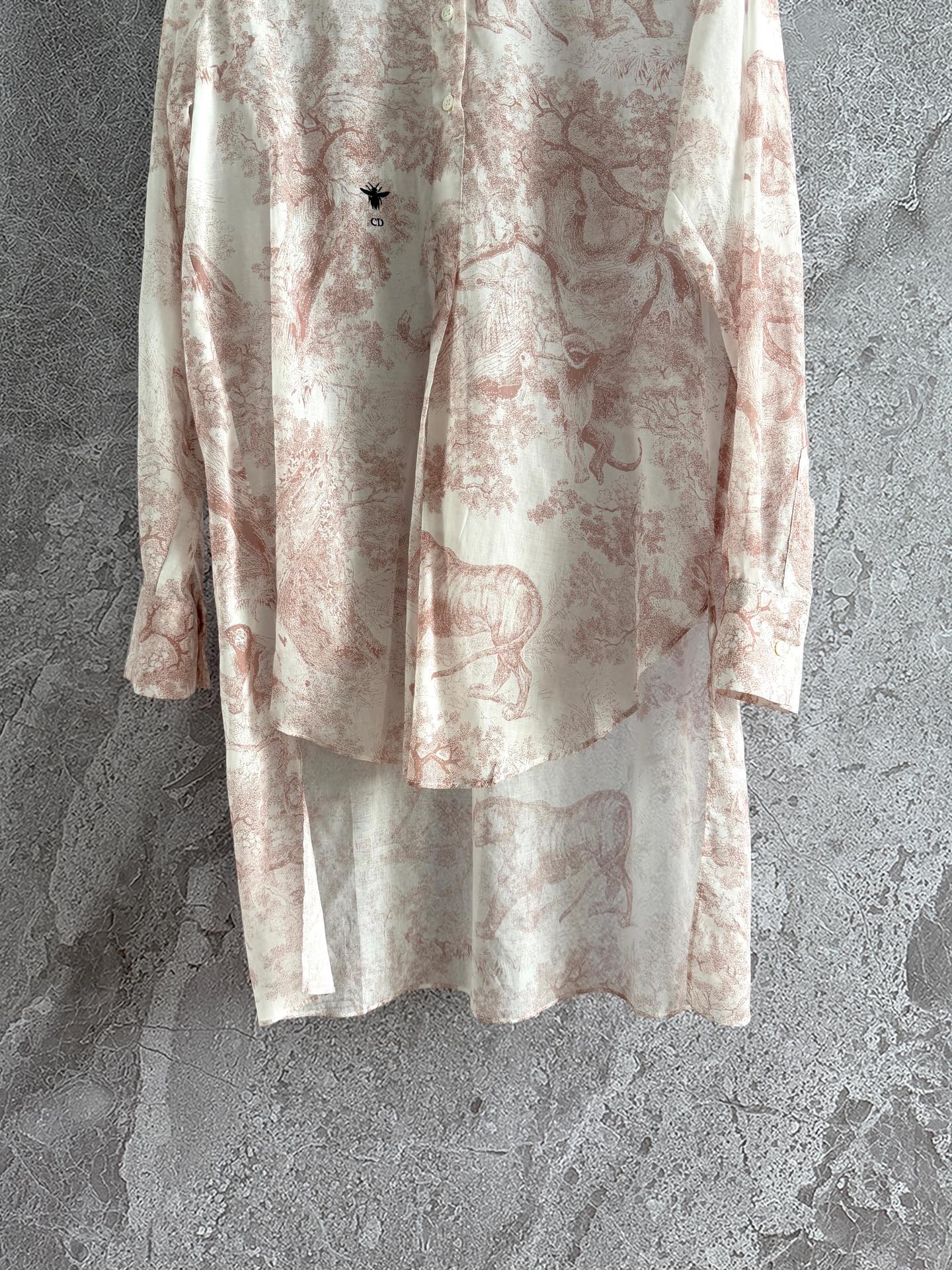 CD Shirt Nude Pink Cotton