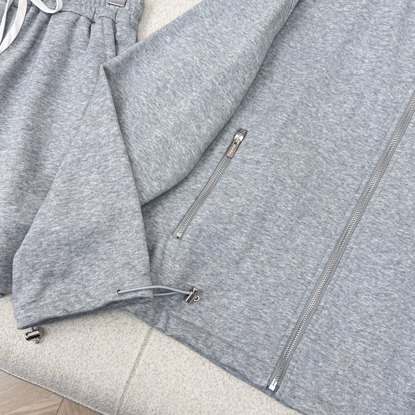 Miumiu 2026 Set Gray Cotton Polyester