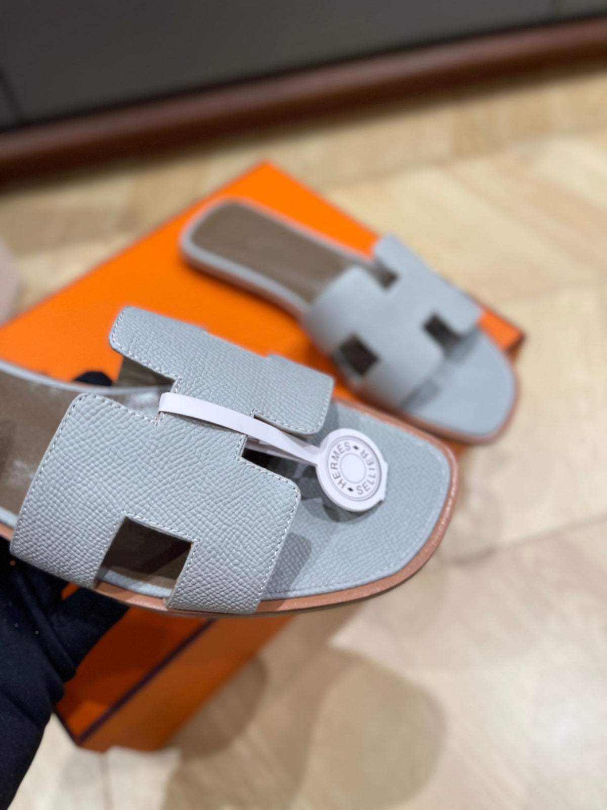 HM 25 Oran sandal Epsom calfskin 245712