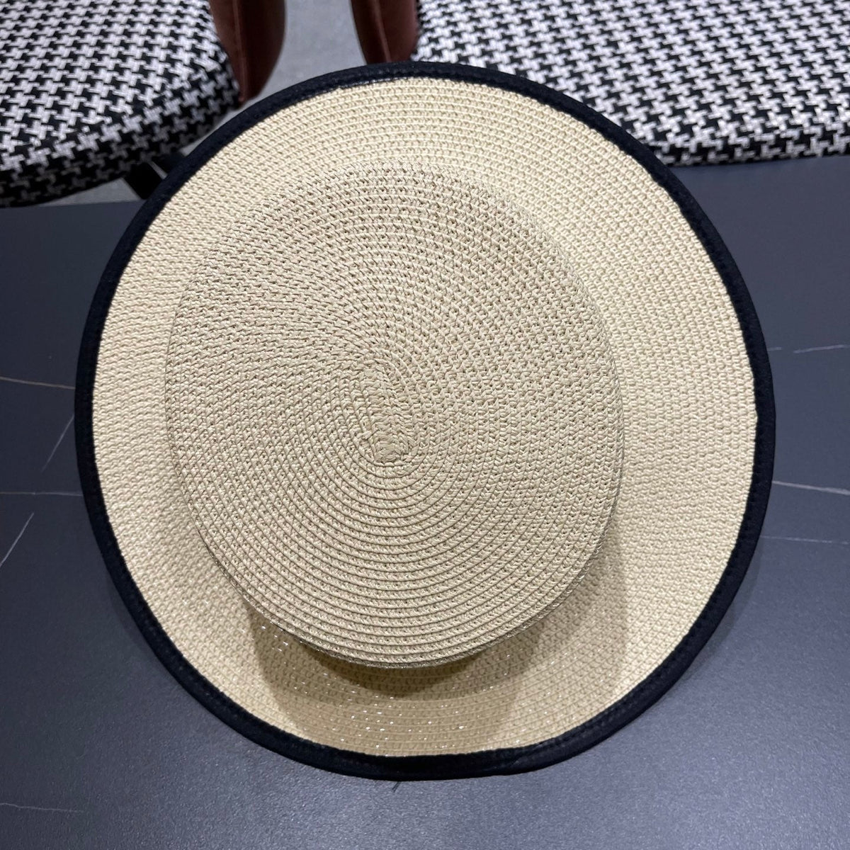 Dior Logo Straw Hat 491785