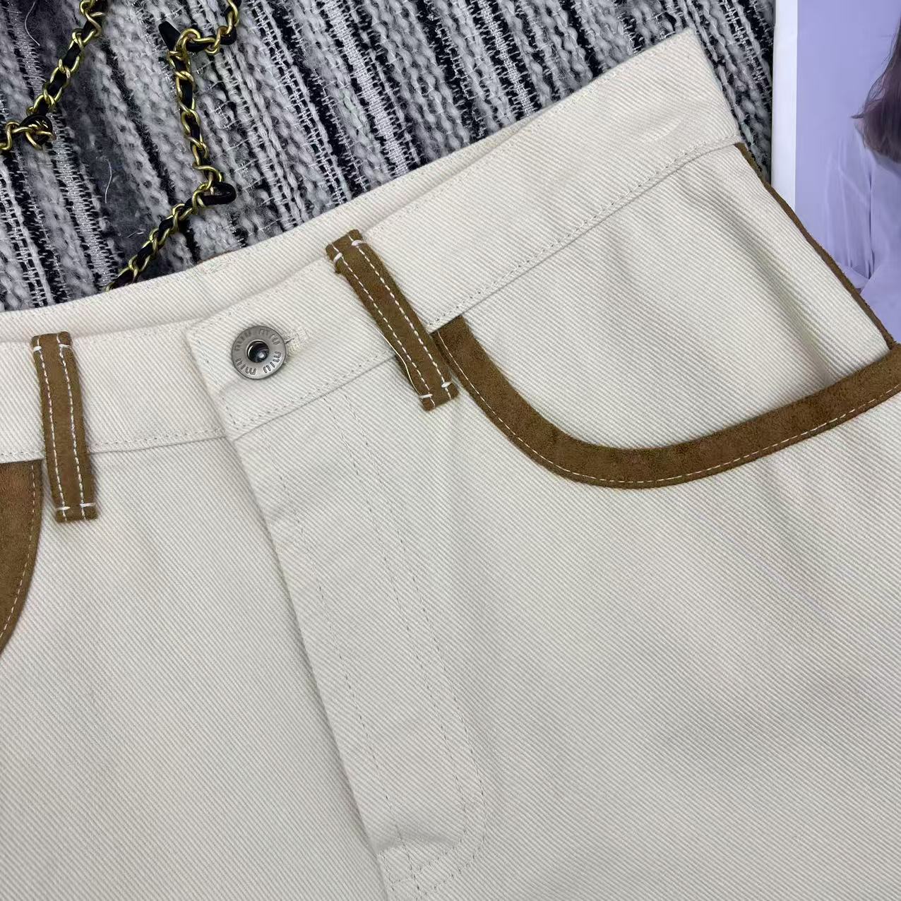 Miu Miu 25 Set White Cotton 279947