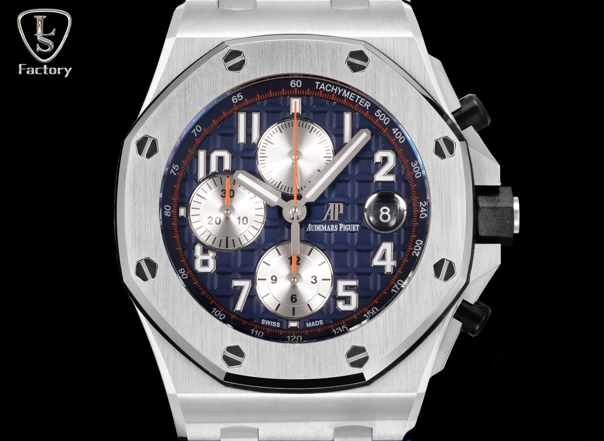 Audemars Piguet Royal Oak Offshore Chronograph 42mm Stainless Steel Blue Grey Dial