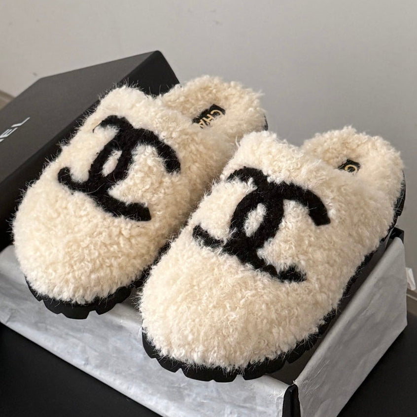 Chanel 2026 Slip-On Mules Wool 127837