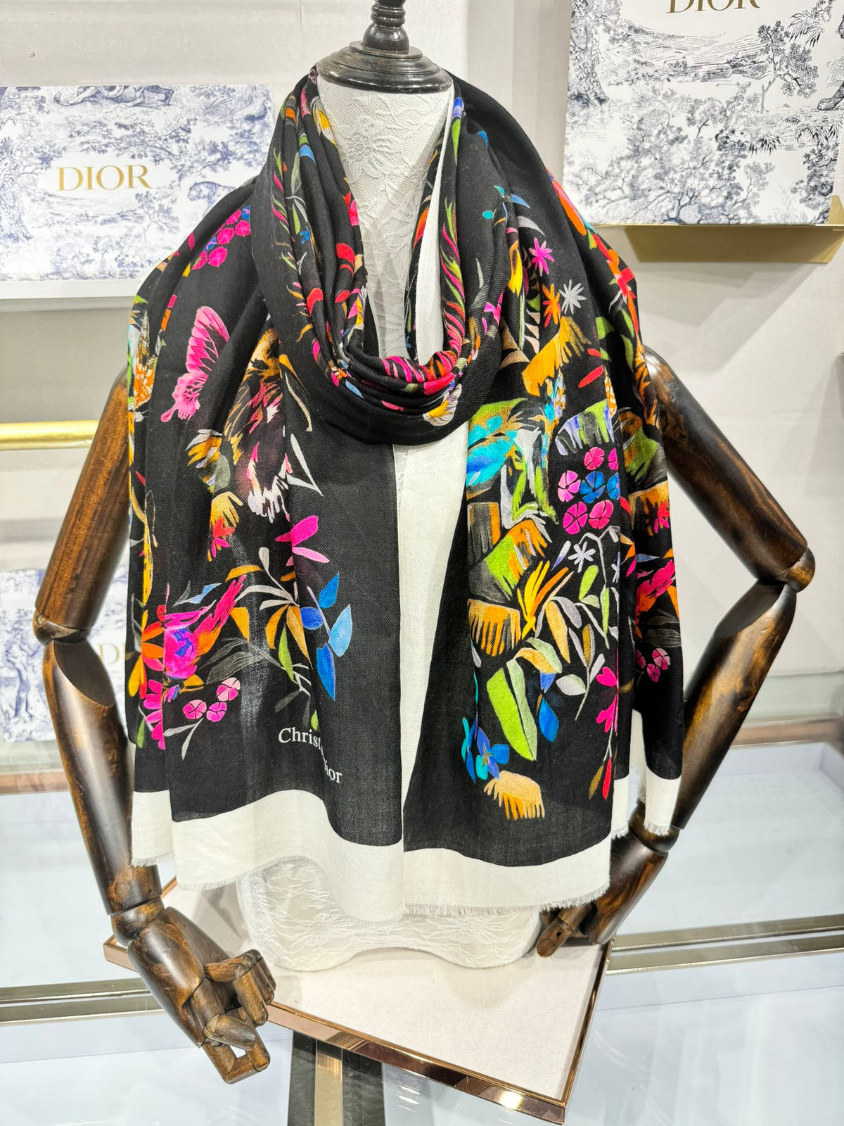 Dior 2026 Fantastica Scarf 200cm Silk 188571