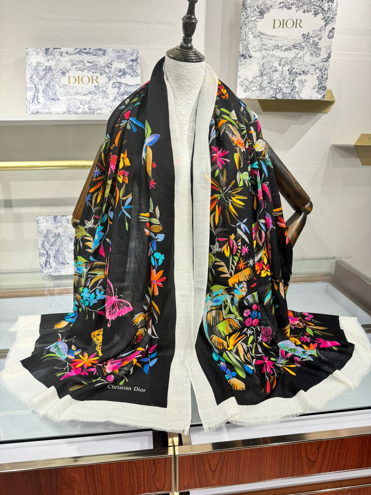 Dior 2026 Fantastica Scarf 200cm Silk 188571