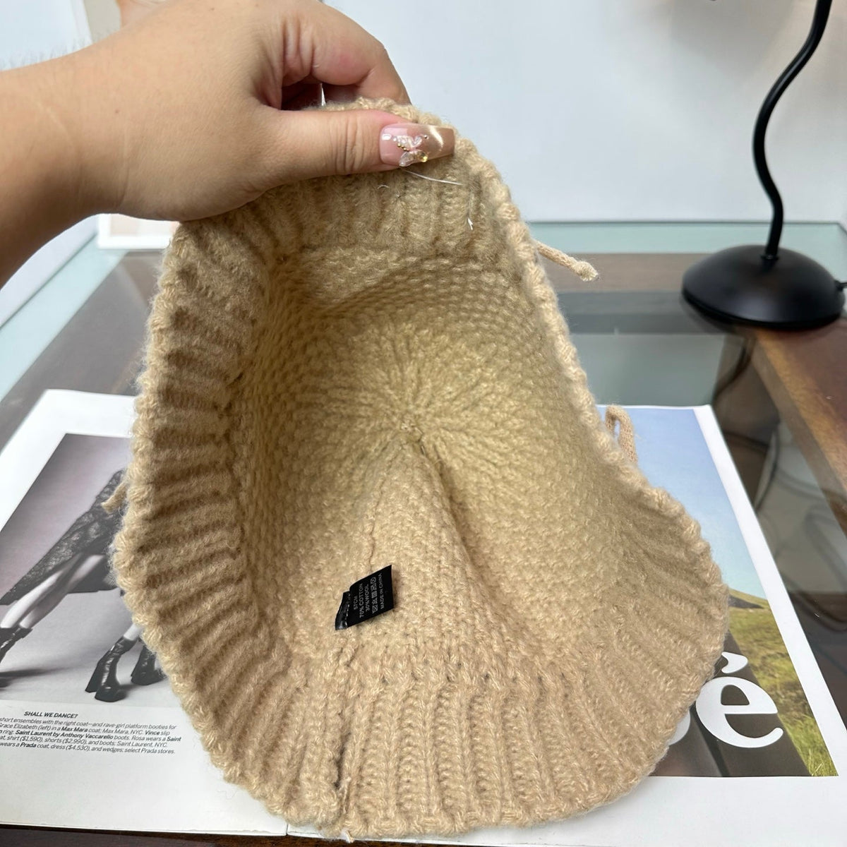 Miumiu Crocheted Wool Hat 497154