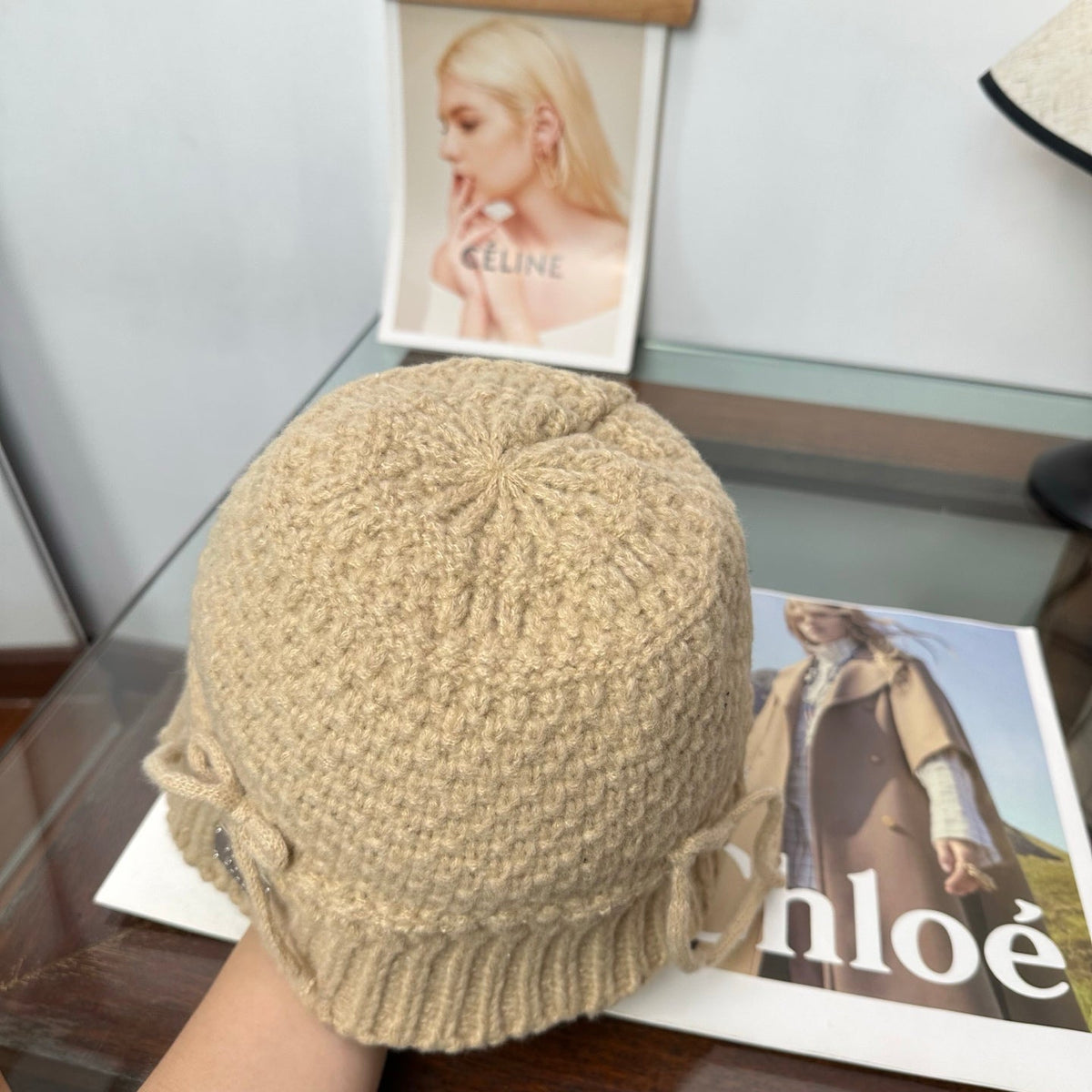 Miumiu Crocheted Wool Hat 497154