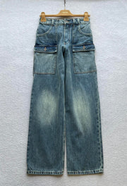 Miumiu 2026 Denim Jeans Blue Cotton 356328