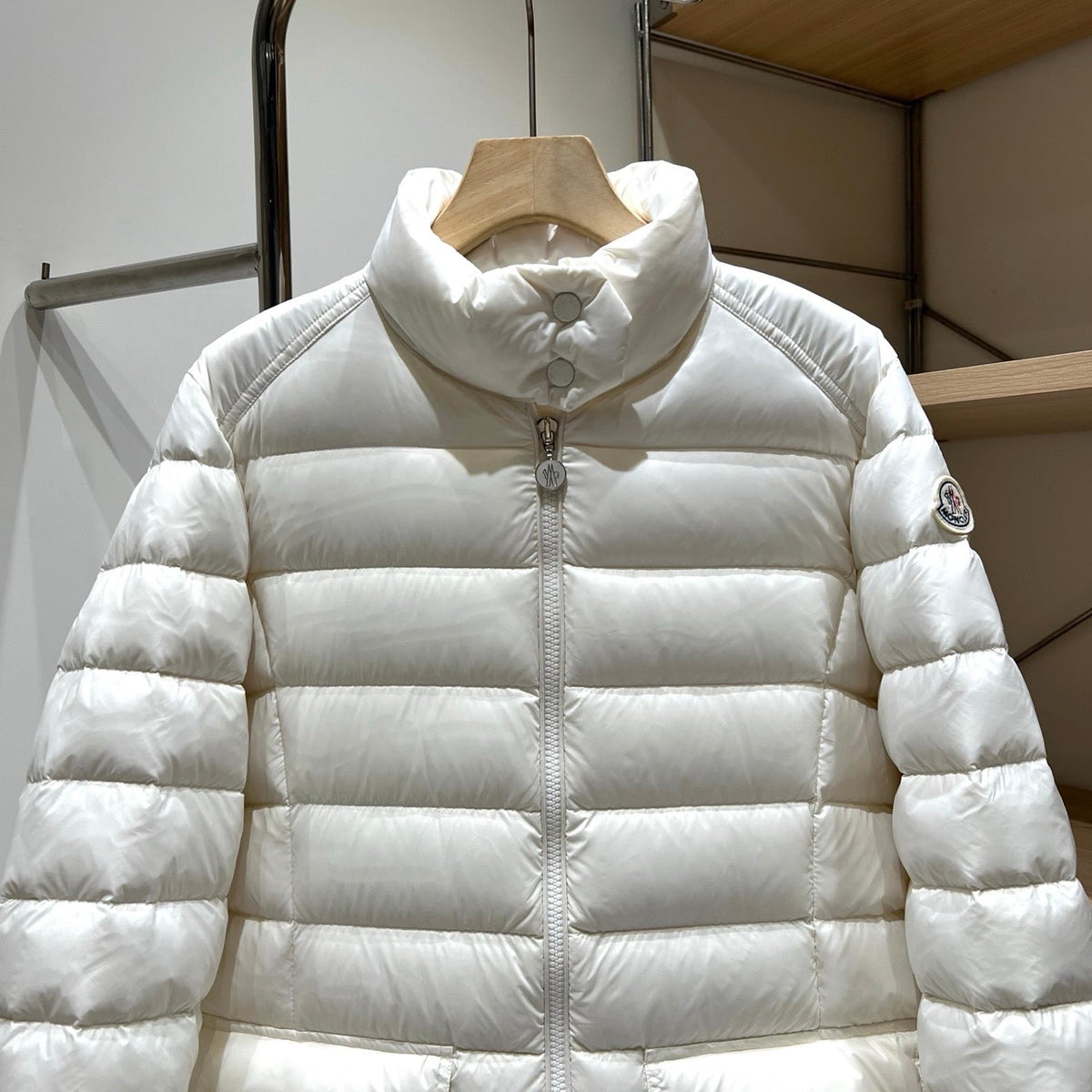 Moncler 2026 Genet Long Down White Jacket