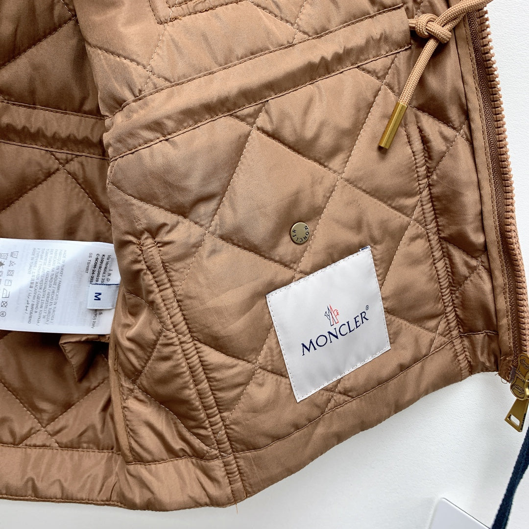 Moncler 25 Plaid Vest Polyester 281618