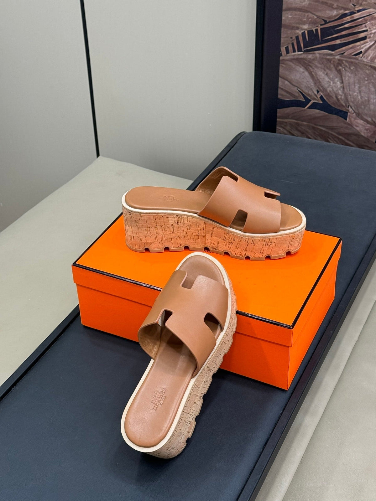 HM 25C Eze 30 Sandal Naturel Calfskin 212713