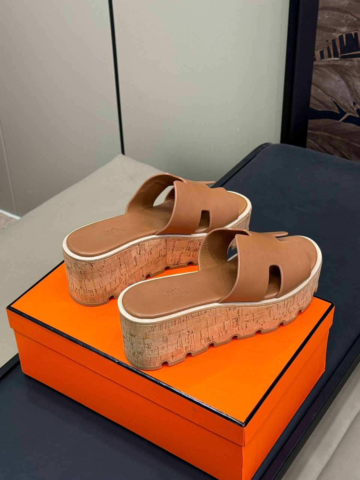 HM 25C Eze 30 Sandal Naturel Calfskin 212713