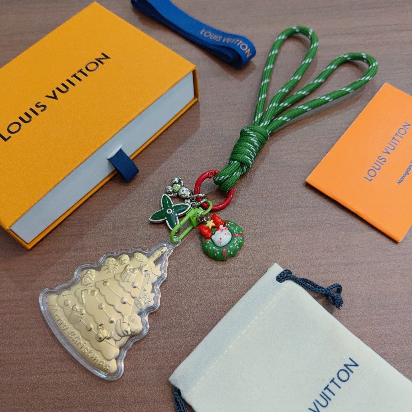 LV Christmas Tree Charm