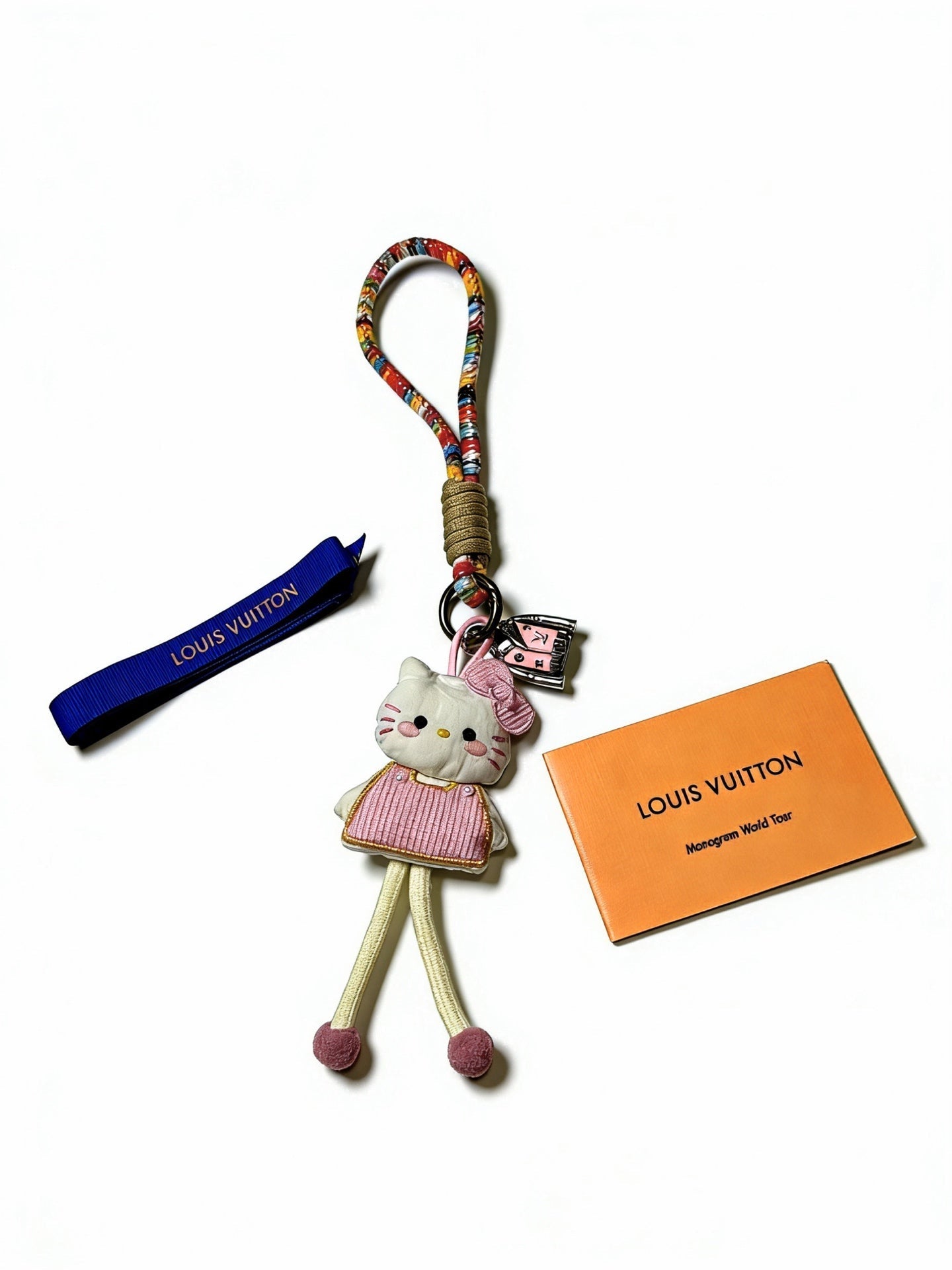 LV Hello Kitty Cream Pink Charm