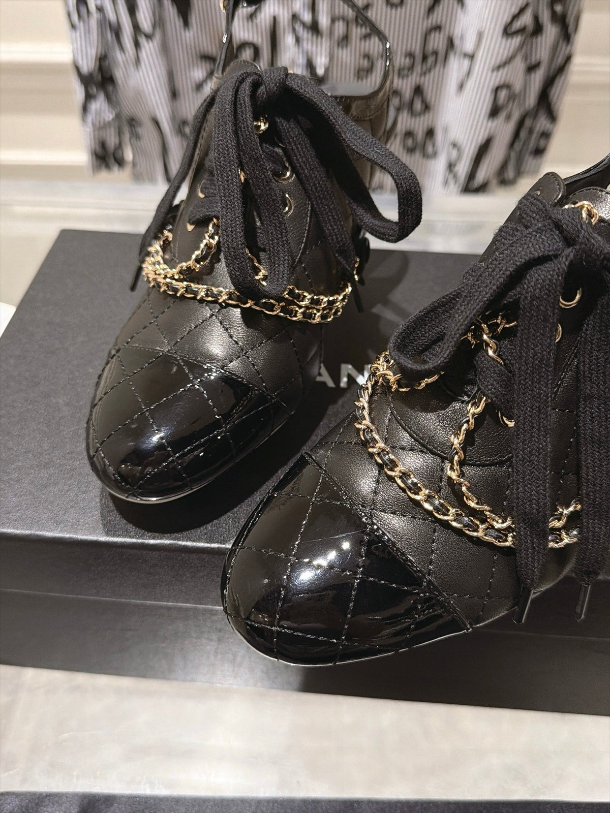 Chanel 2026 Quilted Slingback 70mm Leather 124294