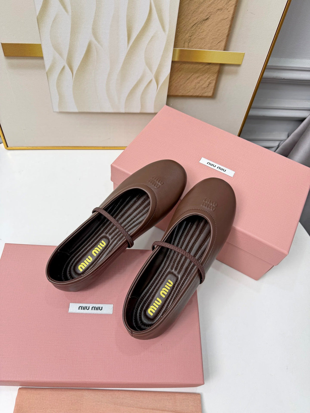 Miumiu 2026 Ballet Flat Nappa Leather 956928