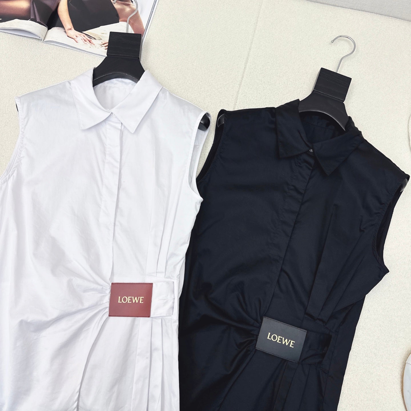 Loewe 25 Sleeveless Shirt Cotton 612246