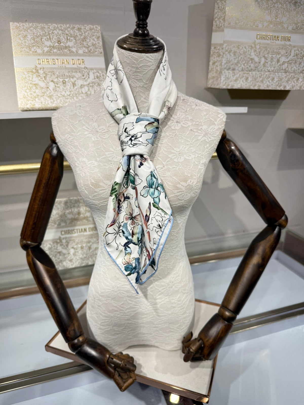 Dior 2026 Butterflies Scarf 90cm Silk 200716