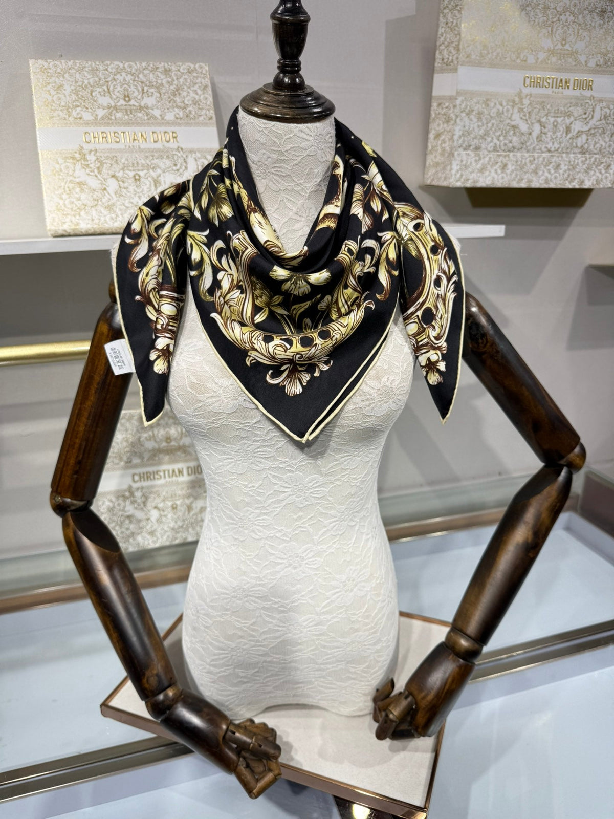 Dior 2026 Pegasus Scarf 90cm Silk 202674