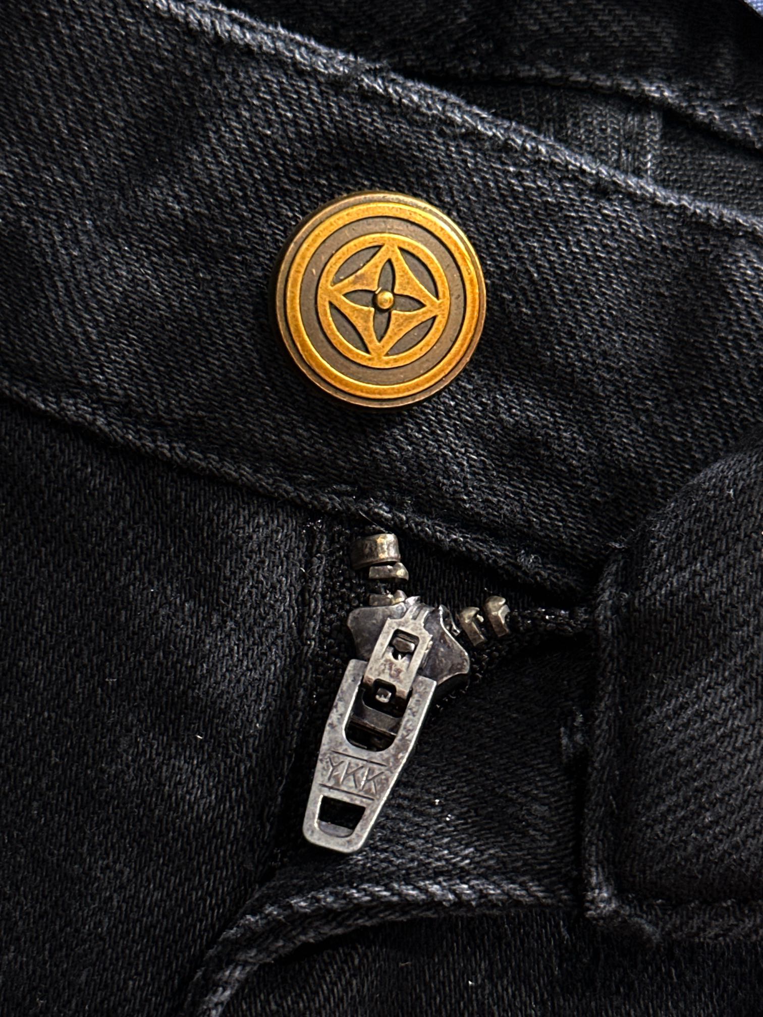 LV BLACK DENIM JEAN 239618