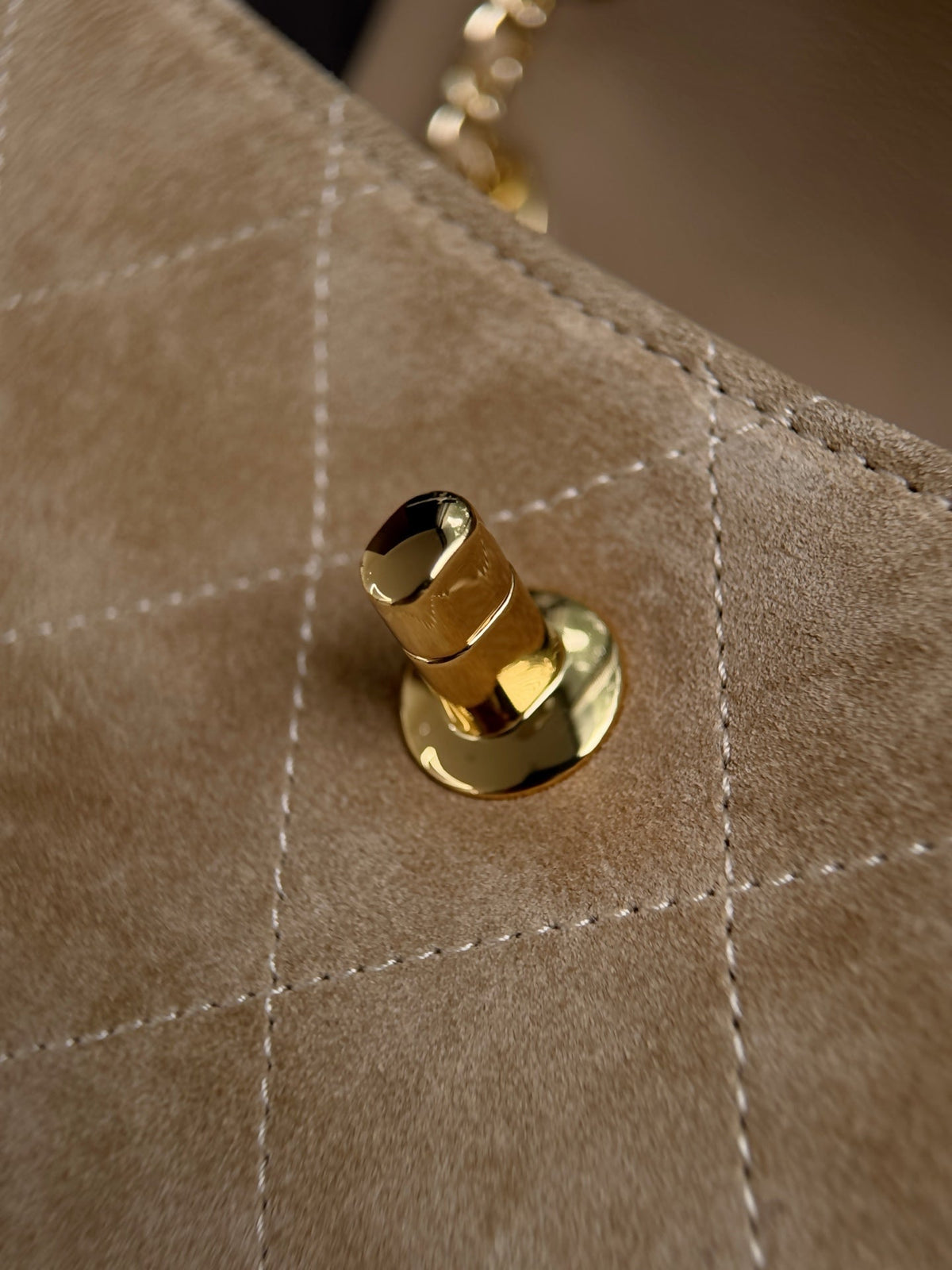 Chanel 2026 Flap Bag Suede And Denim Leather 143089