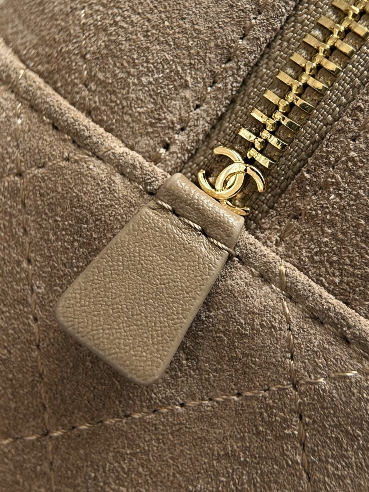 Chanel 2026 Camera Bag 24.5cm Suede Lambskin