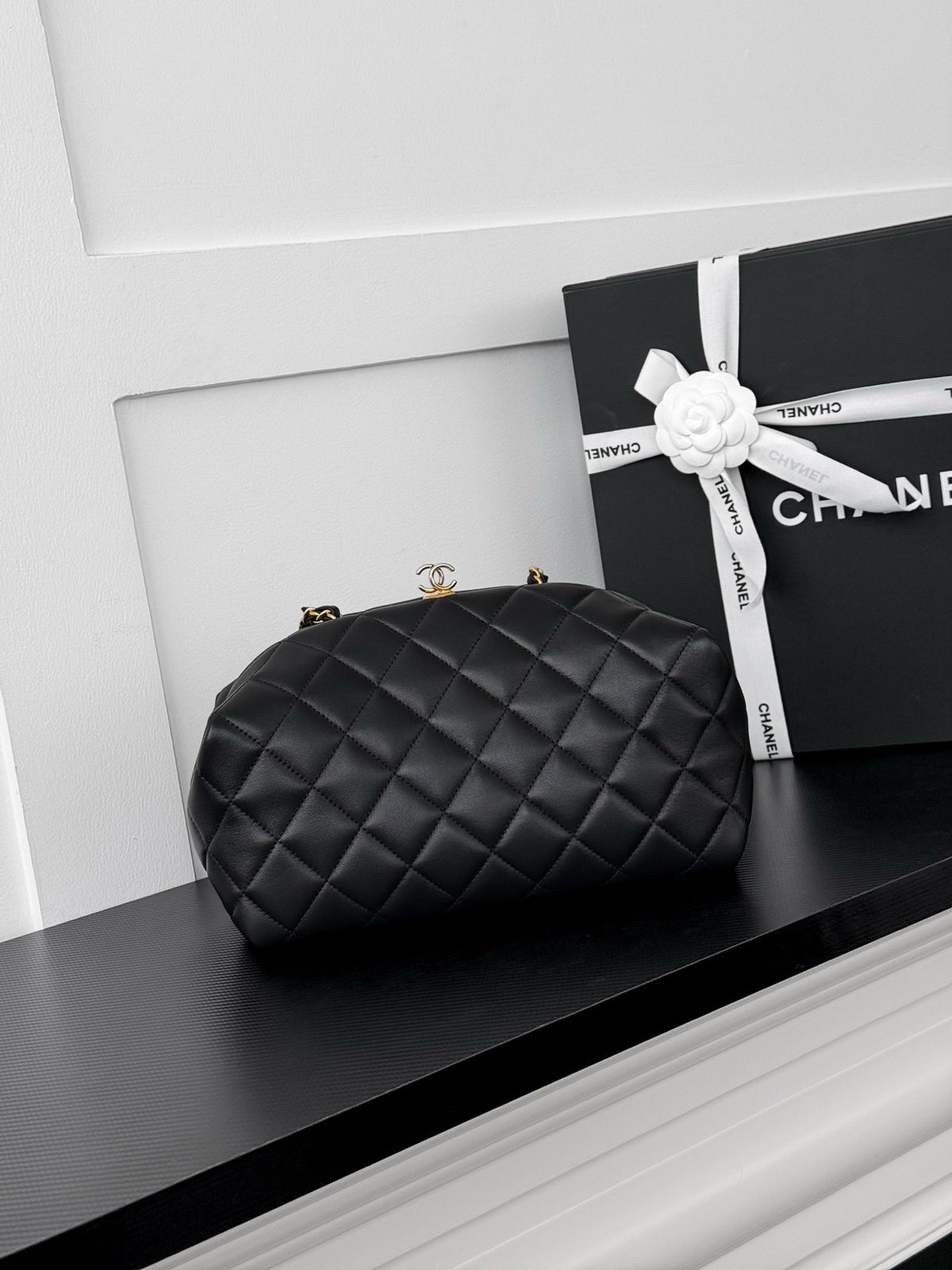 Chanel 2026 Clutch With Strap 27cm Ponyhair And Lambskin