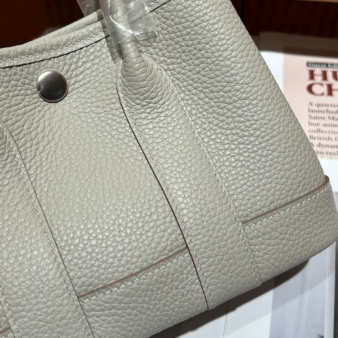 High-end Hermes 2026 Garden Party 23cm Bag Togo Calfskin
