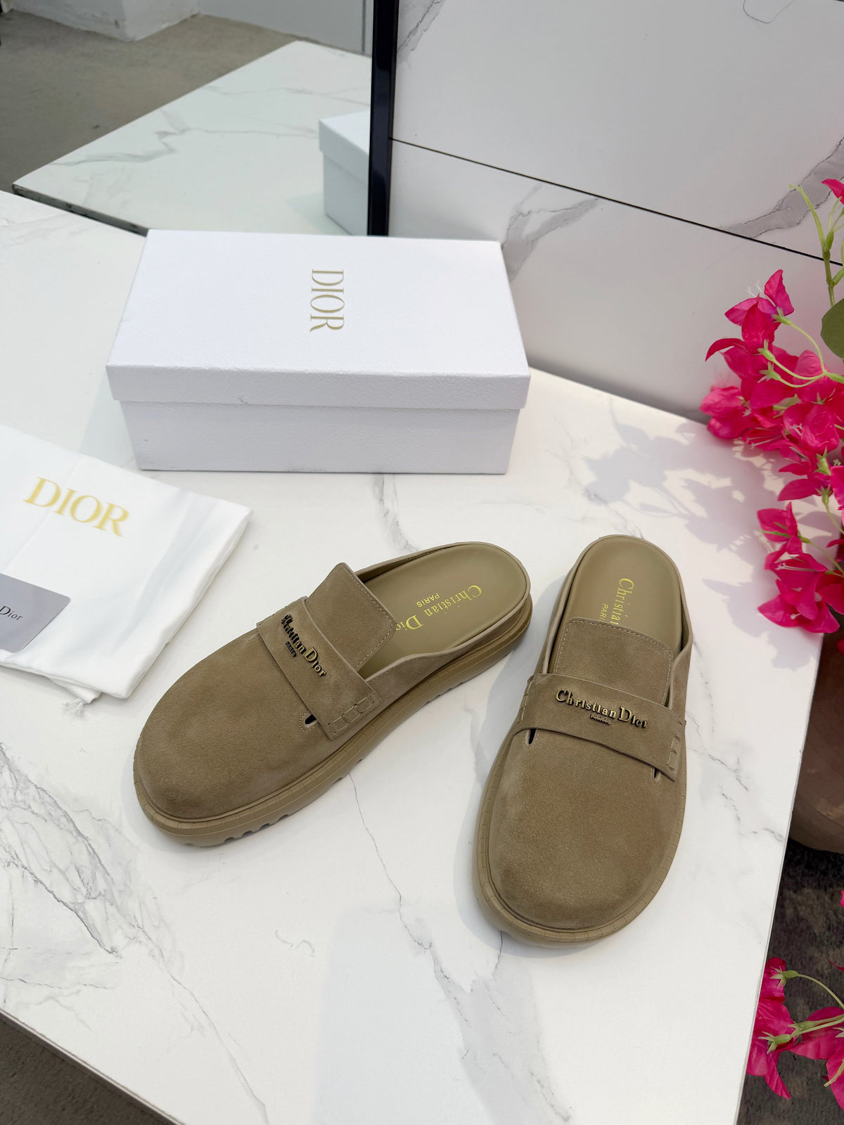 Dior 2026 Boy Mule Suede 965389