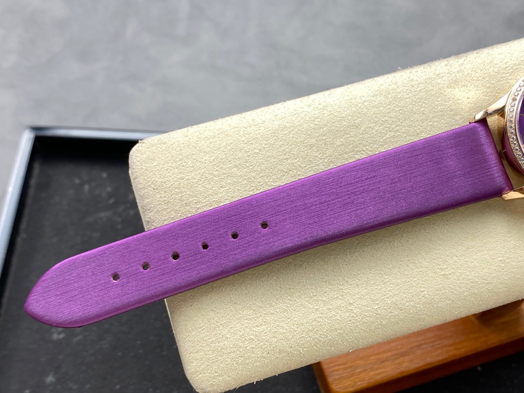 PATEK Calatrava 35mm Pink Gold Purple Dial
